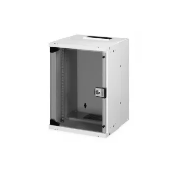 DIGITUS 10IN 9U sieninis montavimo kabinetas - SOHO PRO 460 x 315 x 300mm pilka