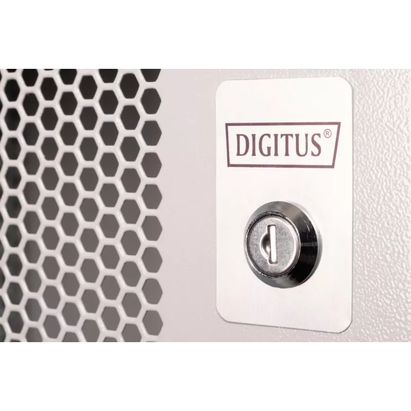 DIGITUS 19 colių 7U sieninis montavimo spintas - SOHO Pro perforuotos durelės 370 x 540 x 400 mm nesurinktas
