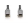 DIGITUS USB Type-C – USB Type-C AOC hibridinis šviesolaidinis kabelis 4K@60Hz USB 3.1 SPEC 20m