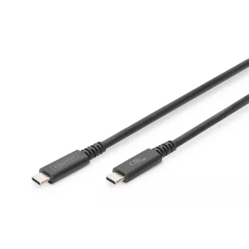 DIGITUS USB 4.0 jungiamasis kabelis Type-C į Type-C, maks. raiška 8K 30Hz, PD3.0, 40Gbit/s, 1m