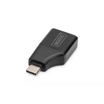 Digitus 4K USB adapteris USB-C į HDMI-A juodas aliuminis