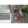 DIGITUS USB 4 jungiamasis laidas, Type-C į Type-C, AL korpusas, PP pintas, 4K@60Hz, PD3.0, 20Gbit/s, 3m, juodas