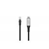DIGITUS USB-C 3.2 Gen1 – RJ45 eterneto kabelis CAT6a S/FTP Juodas – 3m