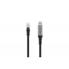 DIGITUS USB 3.2 Gen1 – RJ45 Ethernet kabelis CAT6a S/FTP Juodas 10m