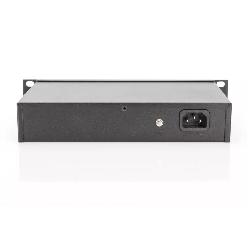 DIGITUS 8 prievadų Gigabit PoE jungiklis 10 col. 8x10/100/1000Mbps RJ45 PoE 96W