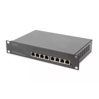 DIGITUS L2 valdomas Gigabit Ethernet 8 prievadų 10 colių jungiklis