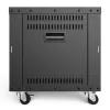 DIGITUS 8U AVS stovas 420x507x460mm srieginės montavimo skylės ratukai juodas