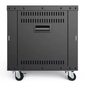 DIGITUS 8U AVS stovas 420x507x460mm srieginės montavimo skylės ratukai juodas