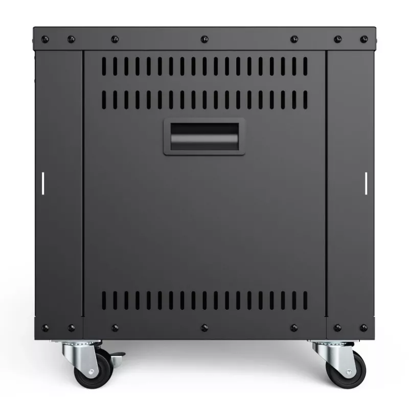 DIGITUS 8U AVS stovas 420x507x460mm srieginės montavimo skylės ratukai juodas