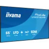 iiyama LH6575UHS-B2AG Skelbimų ekranas 163,8 cm (64,5 colio) LCD su Wi-Fi 500 cd/m² 4K Ultra HD juodas su integruotu procesoriumi Android 11 24/7