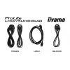 iiyama LH6575UHS-B2AG Skelbimų ekranas 163,8 cm (64,5 colio) LCD su Wi-Fi 500 cd/m² 4K Ultra HD juodas su integruotu procesoriumi Android 11 24/7
