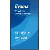 iiyama LH6575UHS-B2AG Skelbimų ekranas 163,8 cm (64,5 colio) LCD su Wi-Fi 500 cd/m² 4K Ultra HD juodas su integruotu procesoriumi Android 11 24/7