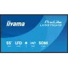 iiyama LH5575UHS-B2AG Skaitmeninės reklamos ekranas 138,7 cm (54,6 colio) LCD Wi-Fi 500 cd/m² 4K Ultra HD Juodas Įmontuotas procesorius Android 11 24/7
