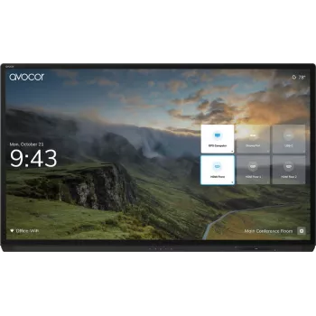 AVOCOR Avg-7560 75 colių 4K stiklinis interaktyvus ekranas