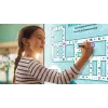 AVOCOR Avs-8610 86 colių 4K stiklinis interaktyvus LED ekranas