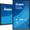 IIyama ProLite T4329AS-B1AG 108 cm (42,5 inch) 4K Ultra HD LED liečiamasis monitorius juodas
