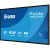 IIYAMA T6529AS-B1AG Reklaminis ekranas su kiosko dizainu 163,8 cm (64,5 col.) LED Wi-Fi 420 cd/m² 4K Ultra HD Juodas Liečiamasis ekranas Integruotas procesorius Android 24/7