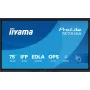 Interaktyvus skydelis iiyama TE7515A-B1AG 74,5 col. jutiklinis 4K Ultra HD