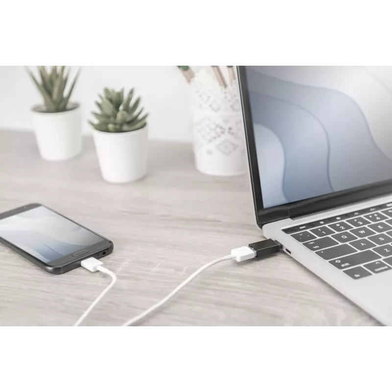 DIGITUS USB Type-C adapteris, Type C į A Super-Speed, juodas