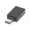 DIGITUS USB Type-C adapteris, Type C į A Super-Speed, juodas