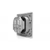 DIGITUS CAT6A Class EA tinklo lizdas, ekranuotas, 1x RJ45, LSA, balta, įleidžiamas, 8 kryptys