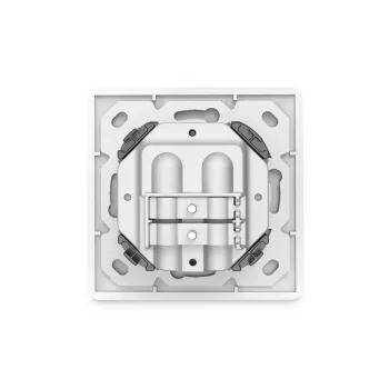 DIGITUS CAT6A Class EA tinklo lizdas, ekranuotas 2x RJ45, LSA, balta spalva, įleidžiamas, 8 krypčių