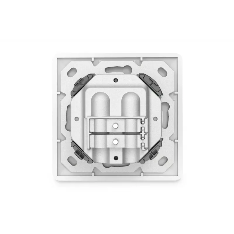 DIGITUS CAT6A Class EA tinklo lizdas, ekranuotas 2x RJ45, LSA, balta spalva, įleidžiamas, 8 krypčių