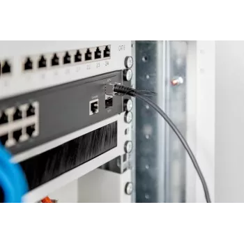 DIGITUS SFP+ 10G DAC laidas 3m AWG 30, suderinamas su Cisco, Ubiquiti, Allied Telesis, Allnet, D-Link, Edimax, Intellinet, KTI Networks
