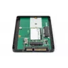 DIGITUS HDD korpusas 2.5 col. SATA - M.2 arba mSATA SATA 3 6 Gbit/s, rašymo greitis iki 520 MB/s