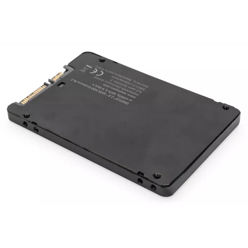 DIGITUS HDD korpusas 2.5 col. SATA - M.2 arba mSATA SATA 3 6 Gbit/s, rašymo greitis iki 520 MB/s