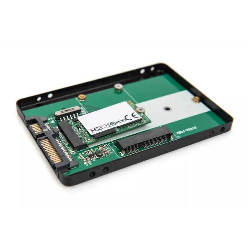 DIGITUS HDD korpusas 2.5 col. SATA - M.2 arba mSATA SATA 3 6 Gbit/s, rašymo greitis iki 520 MB/s