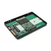 DIGITUS HDD korpusas 2.5 col. SATA - M.2 arba mSATA SATA 3 6 Gbit/s, rašymo greitis iki 520 MB/s