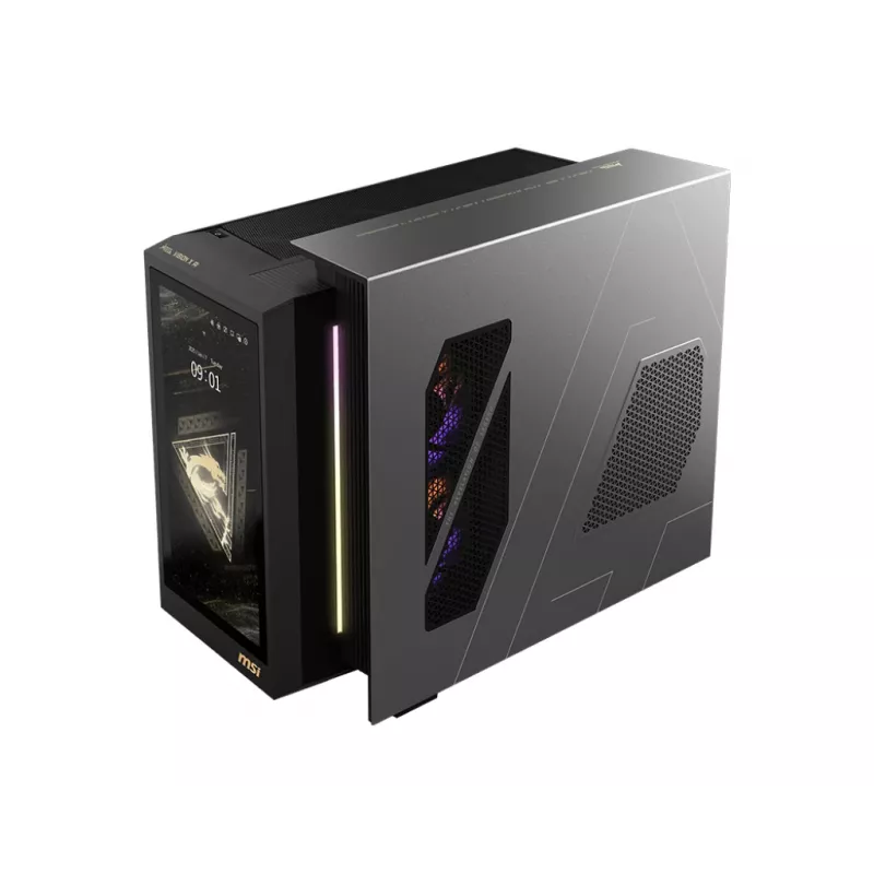 MSI MEG Vision X AI 2NVV7-009AT Intel Core Ultra 7 265K 32 GB DDR5-SDRAM 2 TB SSD NVIDIA GeForce RTX 5080 Windows 11 Home stalinis kompiuteris juodas
