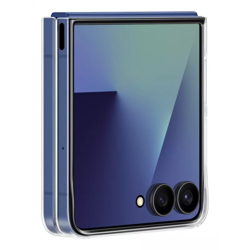 Samsung Clear Case Galaxy Z Flip7, permatomas dangtelis, 17,5 cm (6,9 inch)