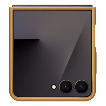 Apsauginis dėklas su dangteliu Samsung Flip7 Kindsuit EF-VF766PAEGWW, skirtas Galaxy Z Flip7 – kupranugario spalva