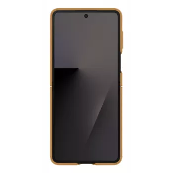 Apsauginis dėklas su dangteliu Samsung Flip7 Kindsuit EF-VF766PAEGWW, skirtas Galaxy Z Flip7 – kupranugario spalva