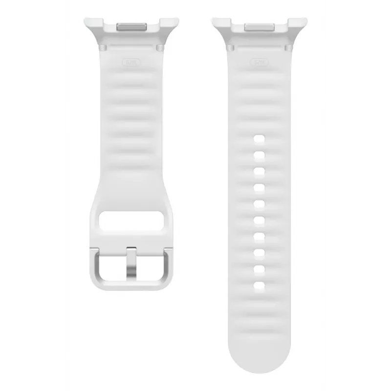 Samsung Sport Band (S/M) Galaxy Watch8 | Watch8 Classic baltas silikoninis dirželis