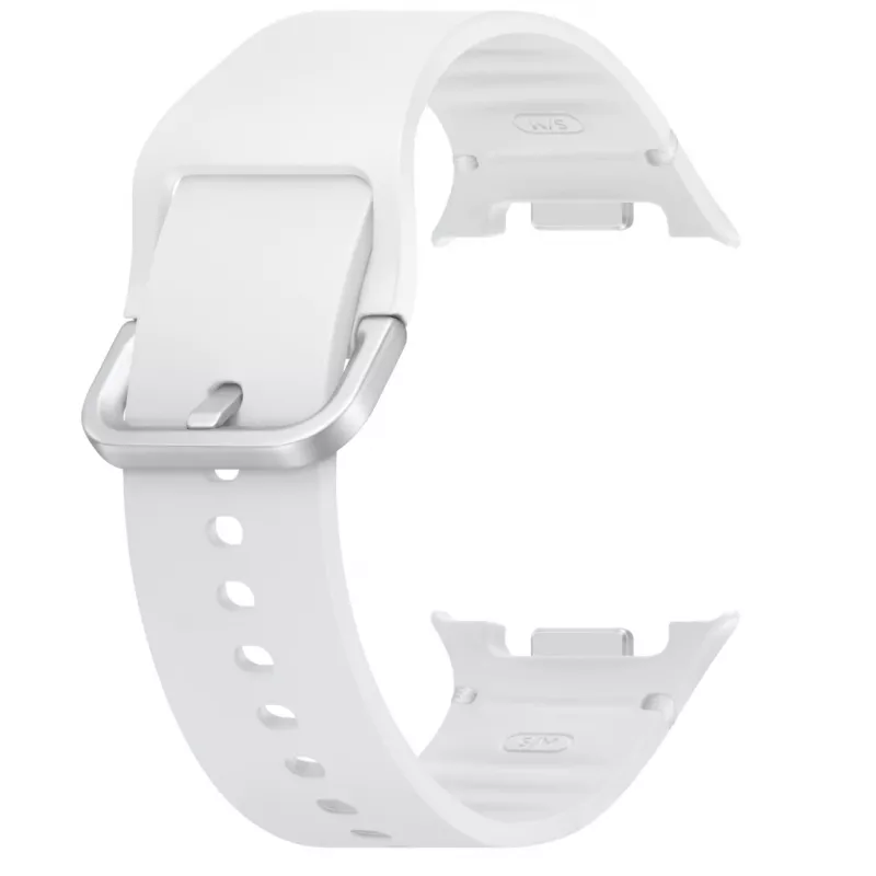 Samsung Sport Band (S/M) Galaxy Watch8 | Watch8 Classic baltas silikoninis dirželis