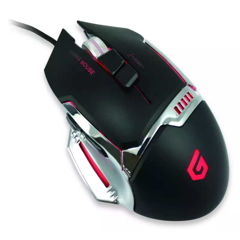 Conceptronic DJEBBEL 8, žaidimų USB pelė, 8 programuojami mygtukai, 4000 DPI