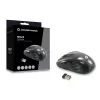 Conceptronic CLLM5BTRVWL belaidė kelioninė pelė, 6 mygtukai, dešinei rankai, optinė, RF belaidė, 1600 DPI, juoda