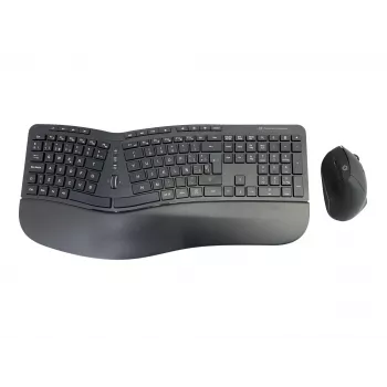 Belaidis ergonominis klaviatūros ir pelės rinkinys Conceptronic ORAZIO ERGO, ispaniškas išdėstymas