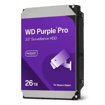 WESTERN DIGITAL kietasis diskas WD Purple Pro WD260PURP – 26 TB – SATA 6 Gb/s – 3,5 col. – 512 MB buferis