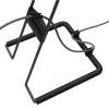 SHARKOON Shark X-rest Pro Black – stovas ausinėms su pelės laido vedikliu