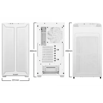 be quiet! Pure Base 501 DX White Midi Tower
