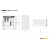be quiet! Pure Base 501 DX White Midi Tower