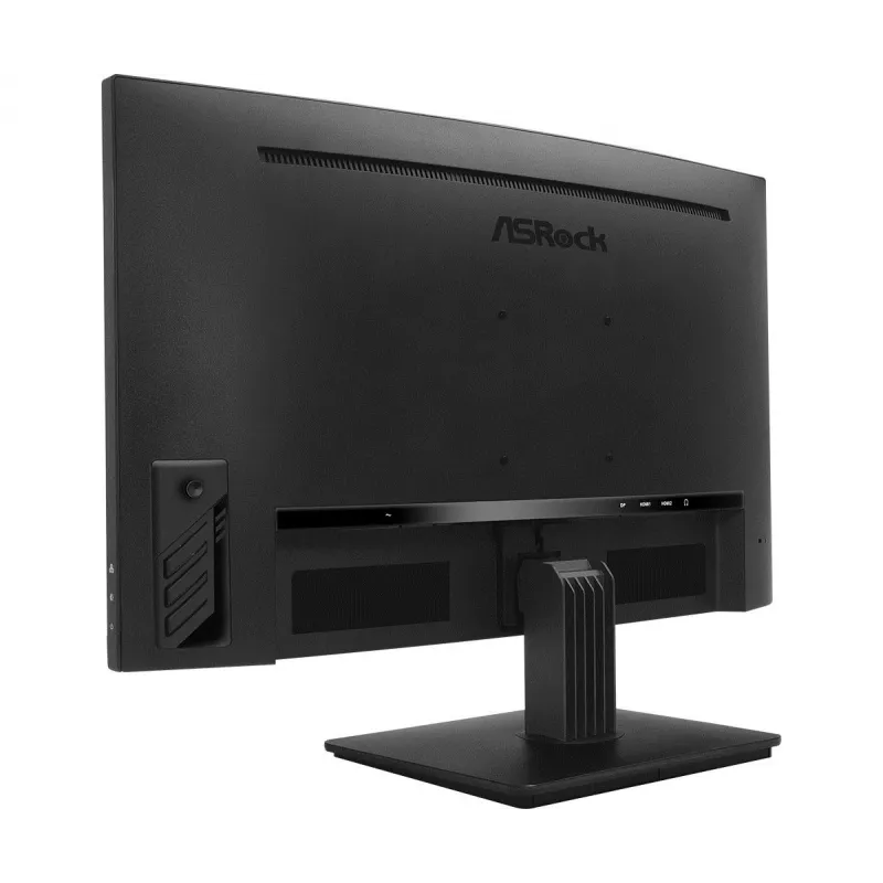 ASRock Gaming Monitor PG27QRT1B 27 colių QHD 2560x1440 lenktas 180Hz juodas