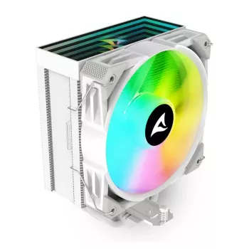 Oro aušintuvas Sharkoon A40 RGB 12 cm Baltas 500-1800 RPM 121.55 m³/h