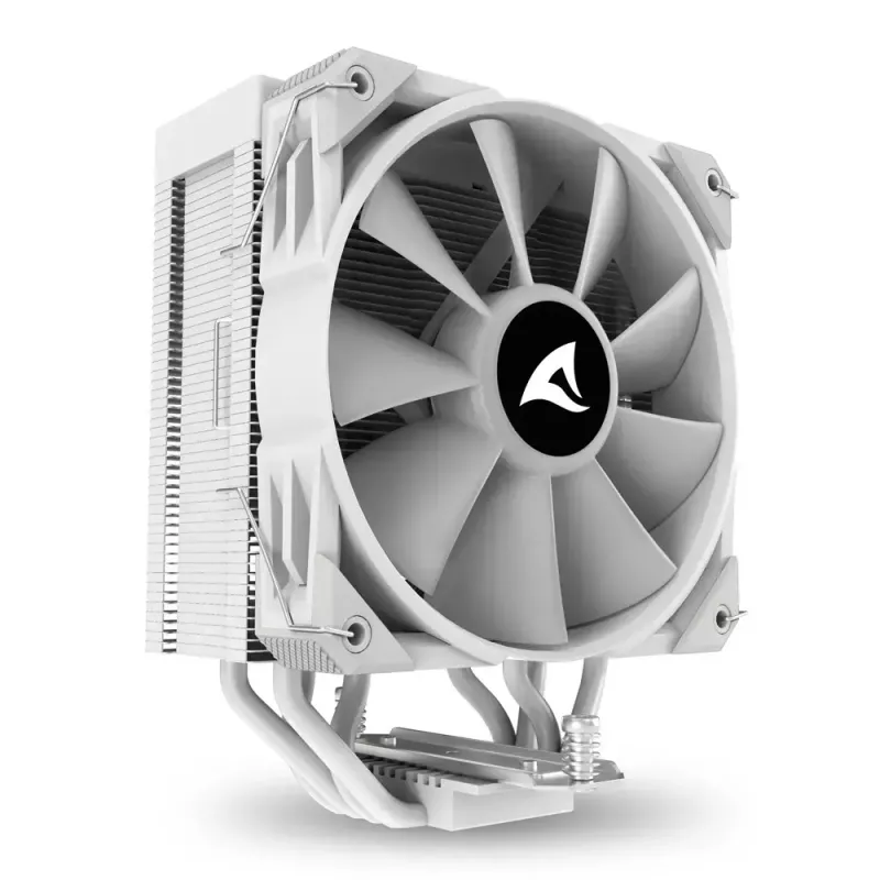 Oro aušintuvas Sharkoon A40 RGB 12 cm Baltas 500-1800 RPM 121.55 m³/h