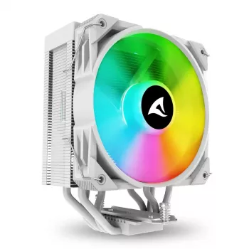 Oro aušintuvas Sharkoon A40 RGB 12 cm Baltas 500-1800 RPM 121.55 m³/h