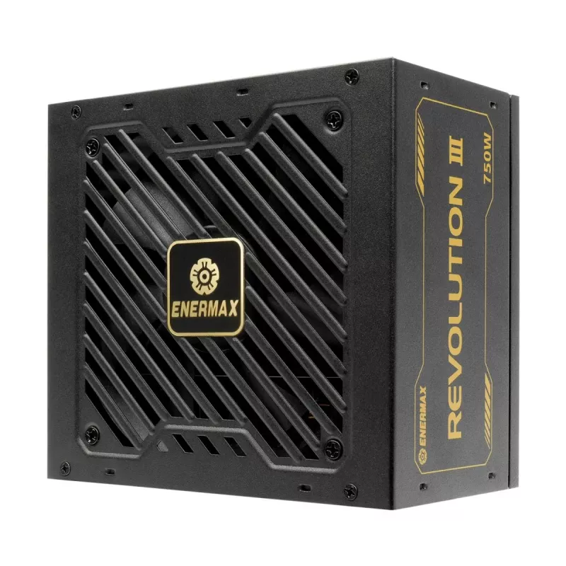 ENERMAX Revolution III 750 W 80 Plus Gold pilnai modulinis ATX 3.1 maitinimo blokas